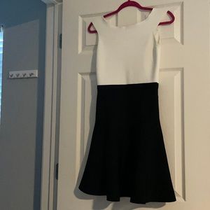 New White House Black Market b/w dress.